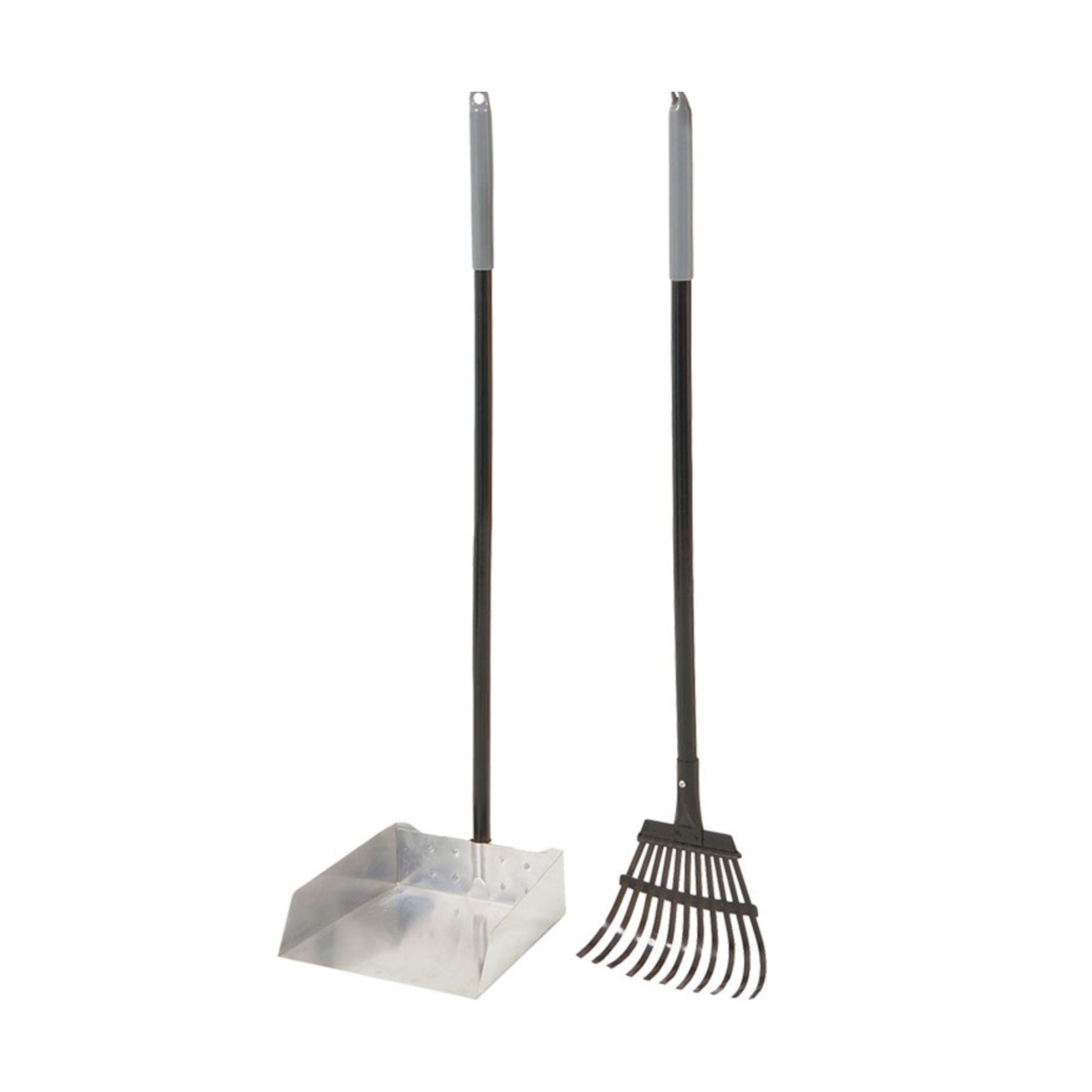 Petmate Dog Aluminum Rake & Pan Large