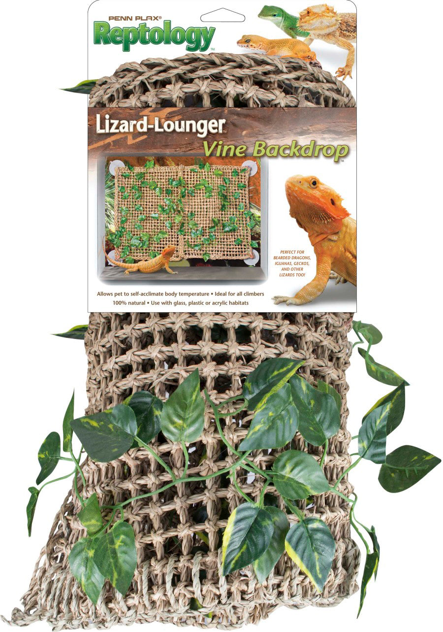 Penn-Plax Lizard Lounger with Vines 23X14