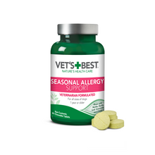 Vet's Best Seasonal Allergy Support Dog Supplement Tablets 60ct