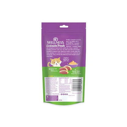 Wellness Grain Free Duck Lickable Cat Treat 2.5oz