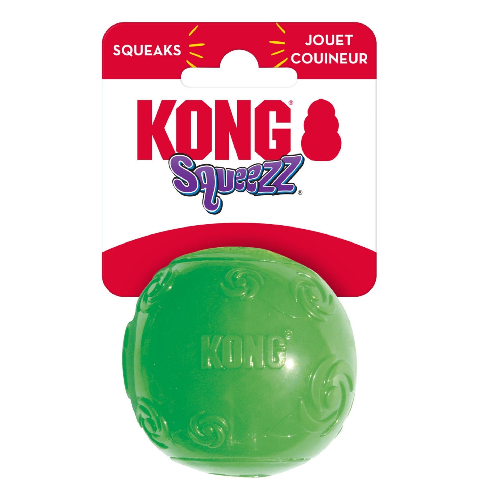 Kong Squeezz Ball Dog Toy Color Assorted 1ea/Md Default Title