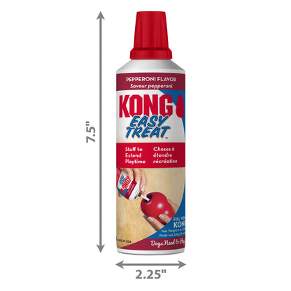 KONG Easy Treat Paste Dog Treat Pepperoni 8oz