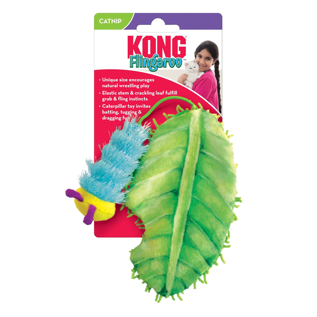 KONG Flingaroo CATerpillar Cat Toy