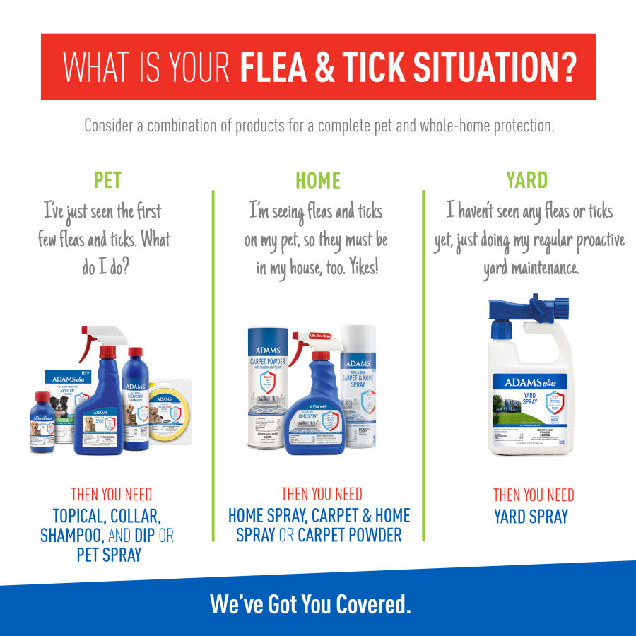 Adams Plus Flea & Tick Collar for Small Dogs