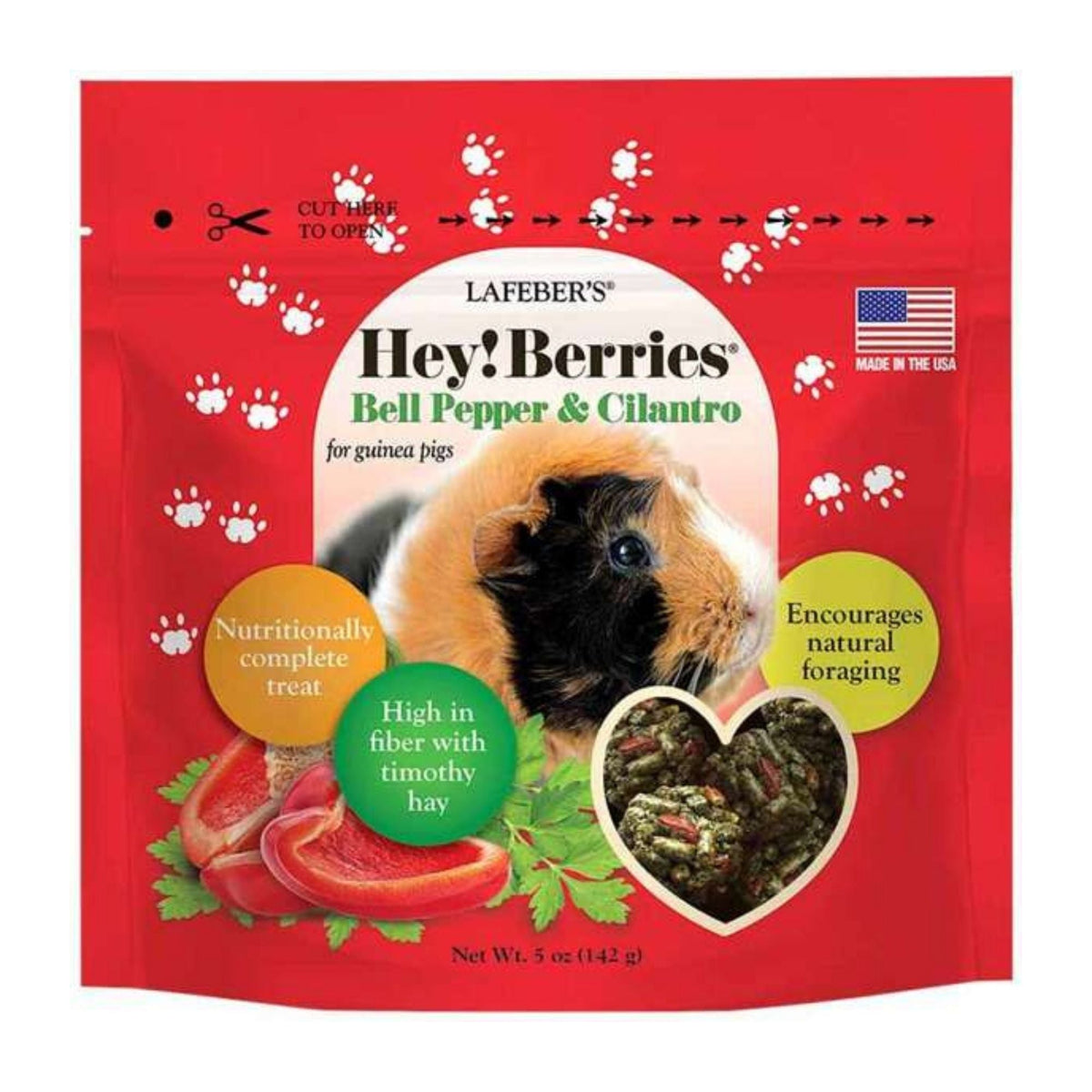 Lafeber Company Hey! Berries Guinea Pig Food Bell Pepper & Cilantro 1ea/5oz.