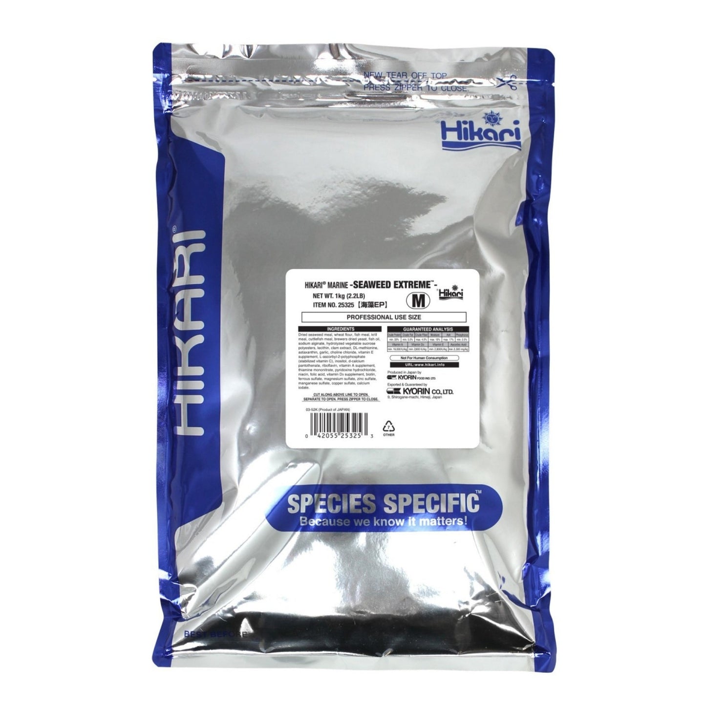 Hikari USA Seaweed Extreme Sinking Wafers 1ea/2.2 lb