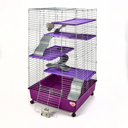 Kaytee Deluxe 24 X 24 Multi-Level Home With Casters 1ea/24in. X 24in.