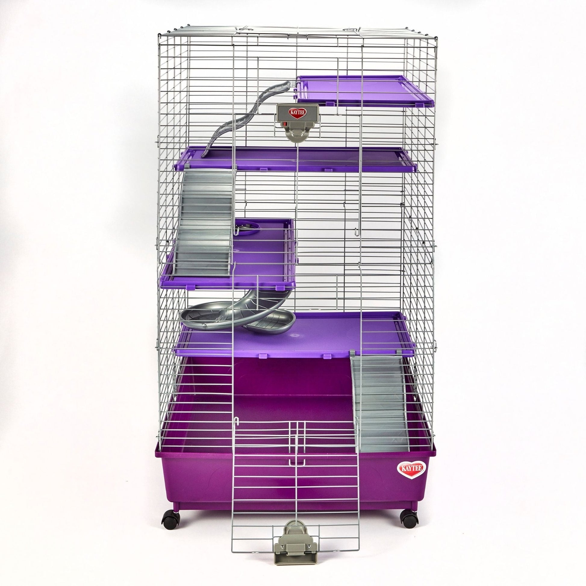 Kaytee Deluxe 24 X 24 Multi-Level Home With Casters 1ea/24in. X 24in.