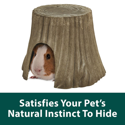 Kaytee Natural Tree Trunk Hideout Multi-Color 1ea/Large