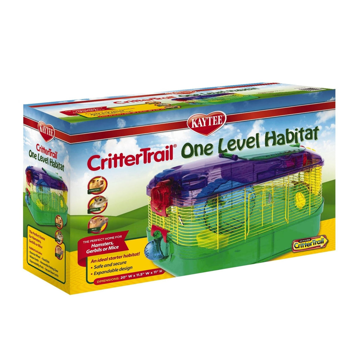Kaytee CritterTrail One Level Habitat 1ea