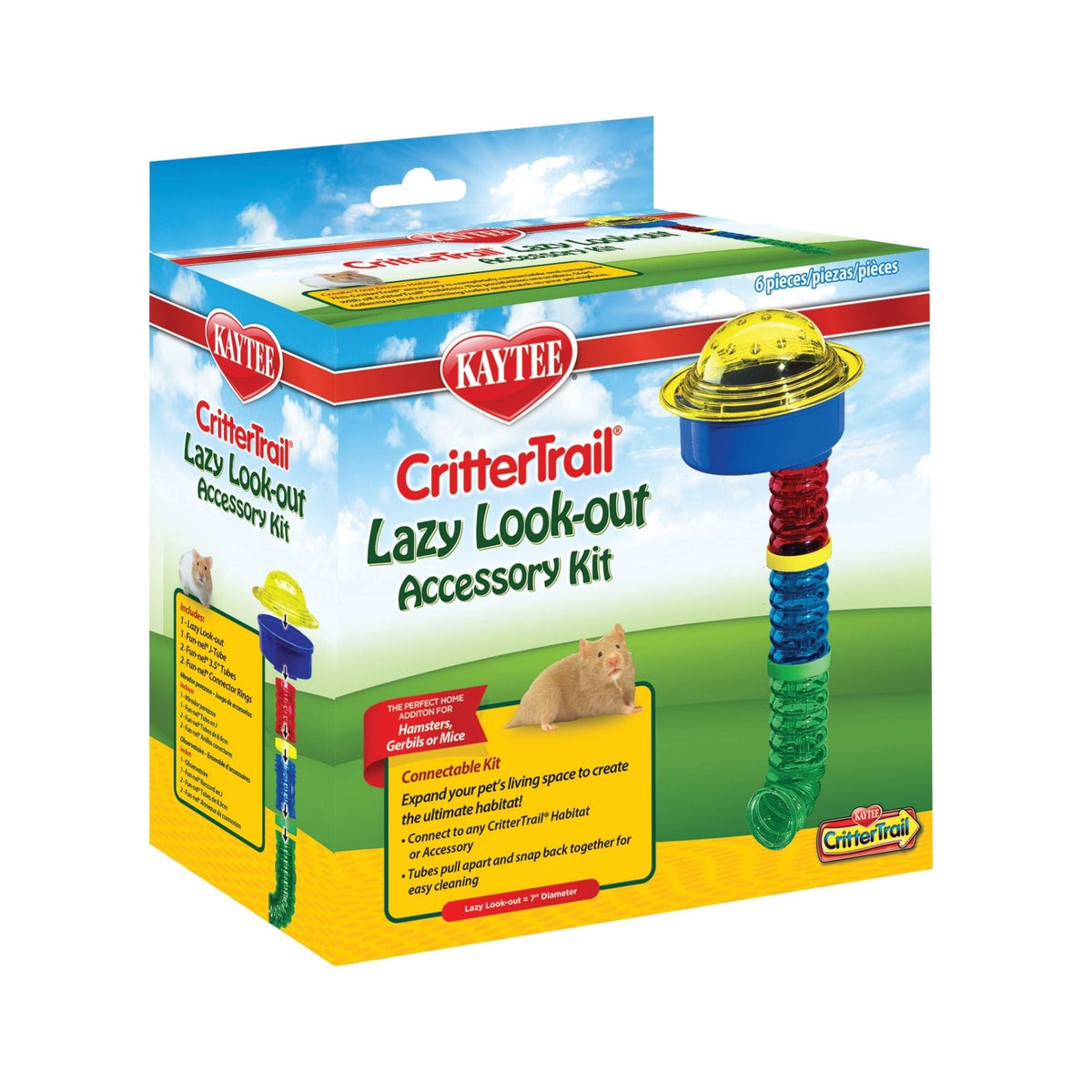 Kaytee CritterTrail Lazy Look-Out Accessory Kit 1ea