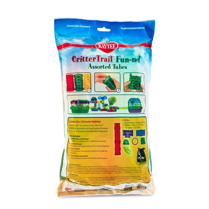 Kaytee CritterTrail Fun-nels Value Pack Assorted Tubes 1ea