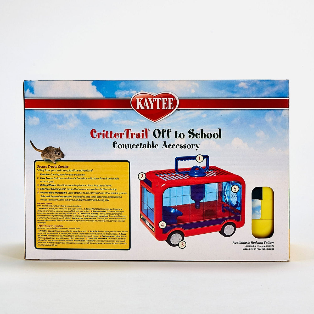 Kaytee Small Animal CritterTrail Off To School 1ea/One Size