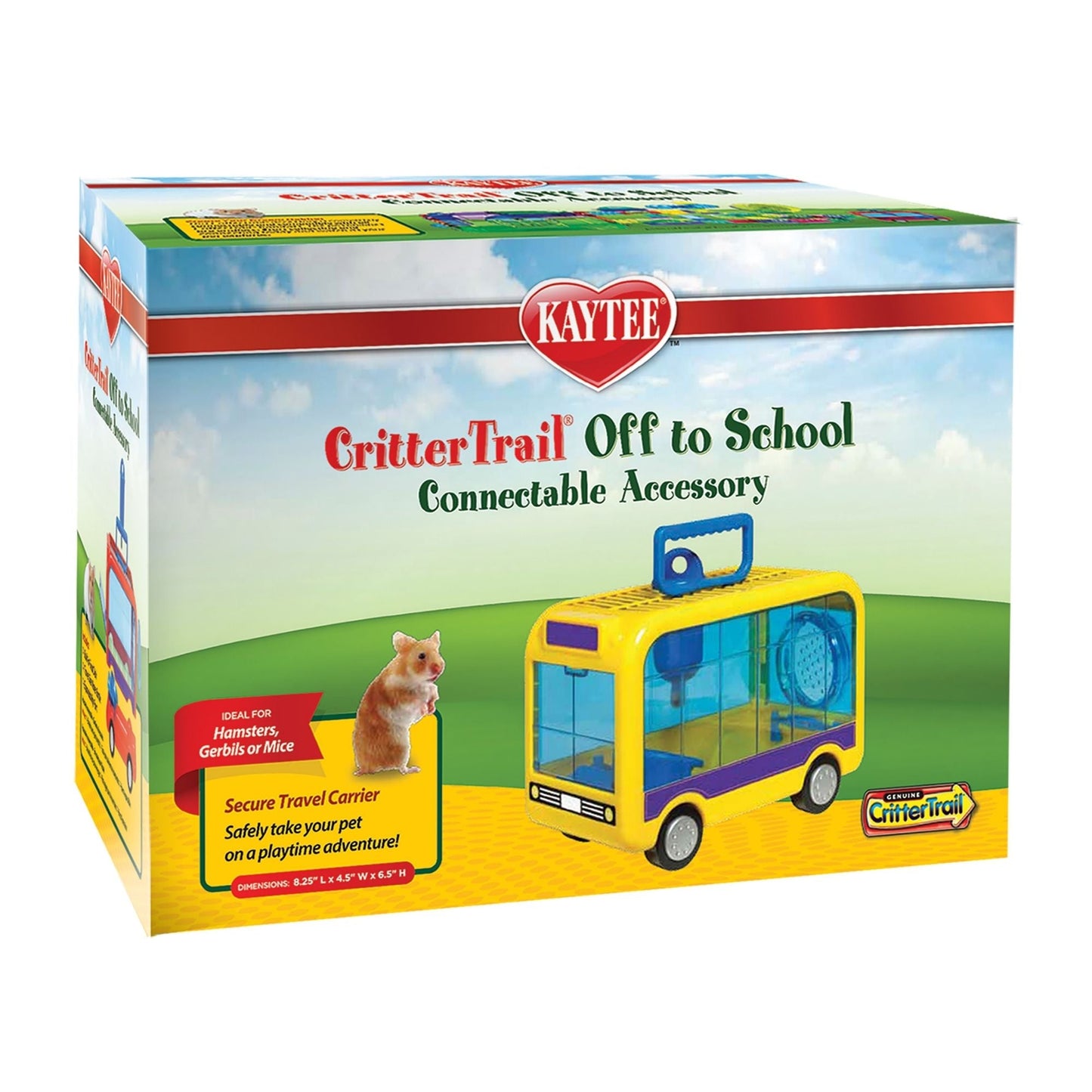 Kaytee Small Animal CritterTrail Off To School 1ea/One Size