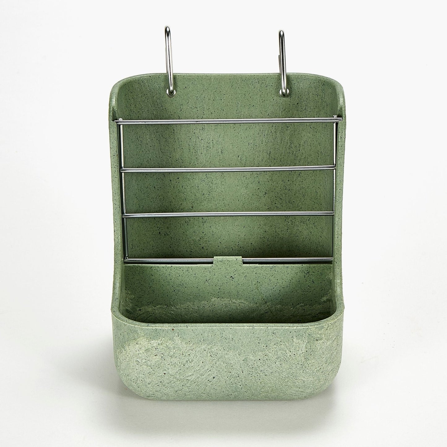 Kaytee Hay & Food Bin Feeder With Quick Locks 1ea/5.75in. X 6in. X 7in.