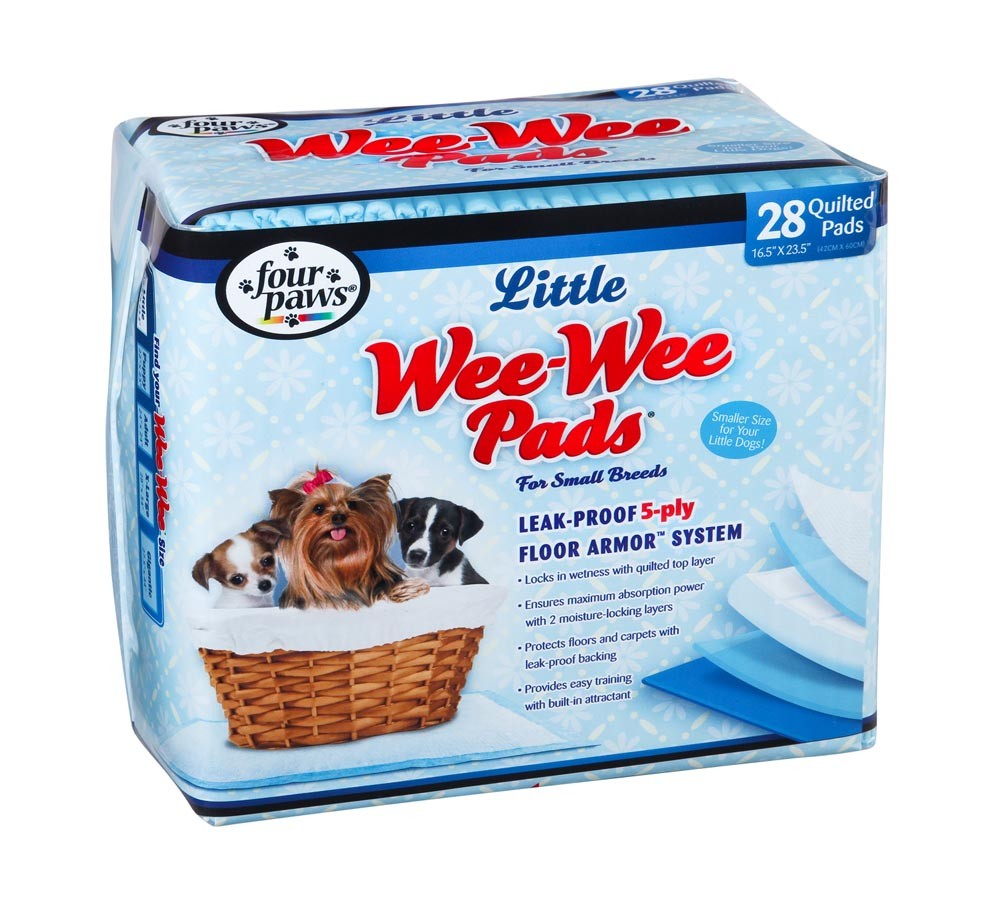 Four Paws Wee Wee Pads for Little Dogs 28pk