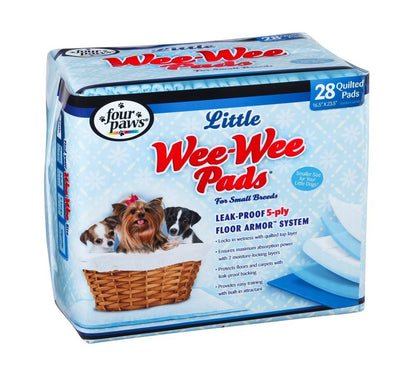 Four Paws Wee Wee Pads for Little Dogs 28pk