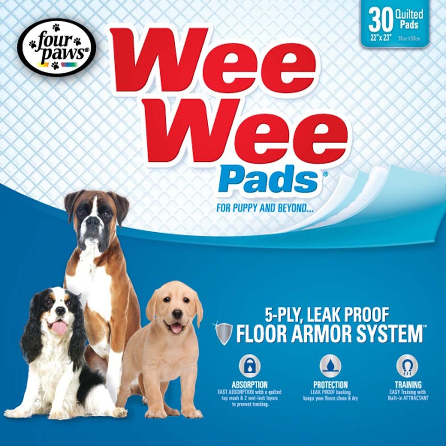 Four Paws Wee Wee Pads 30pk