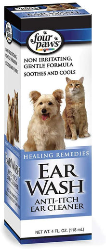 Four Paws Healthy Promise Pet Ear Wash for Dogs and Cats 1ea/4 oz