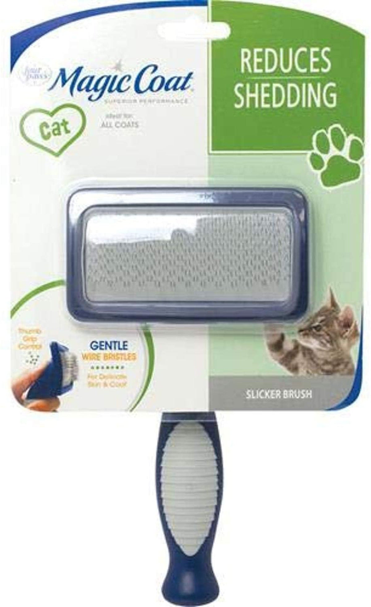 Four Paws Ultimate Touch Slicker Wire Brush for Cats Gentle