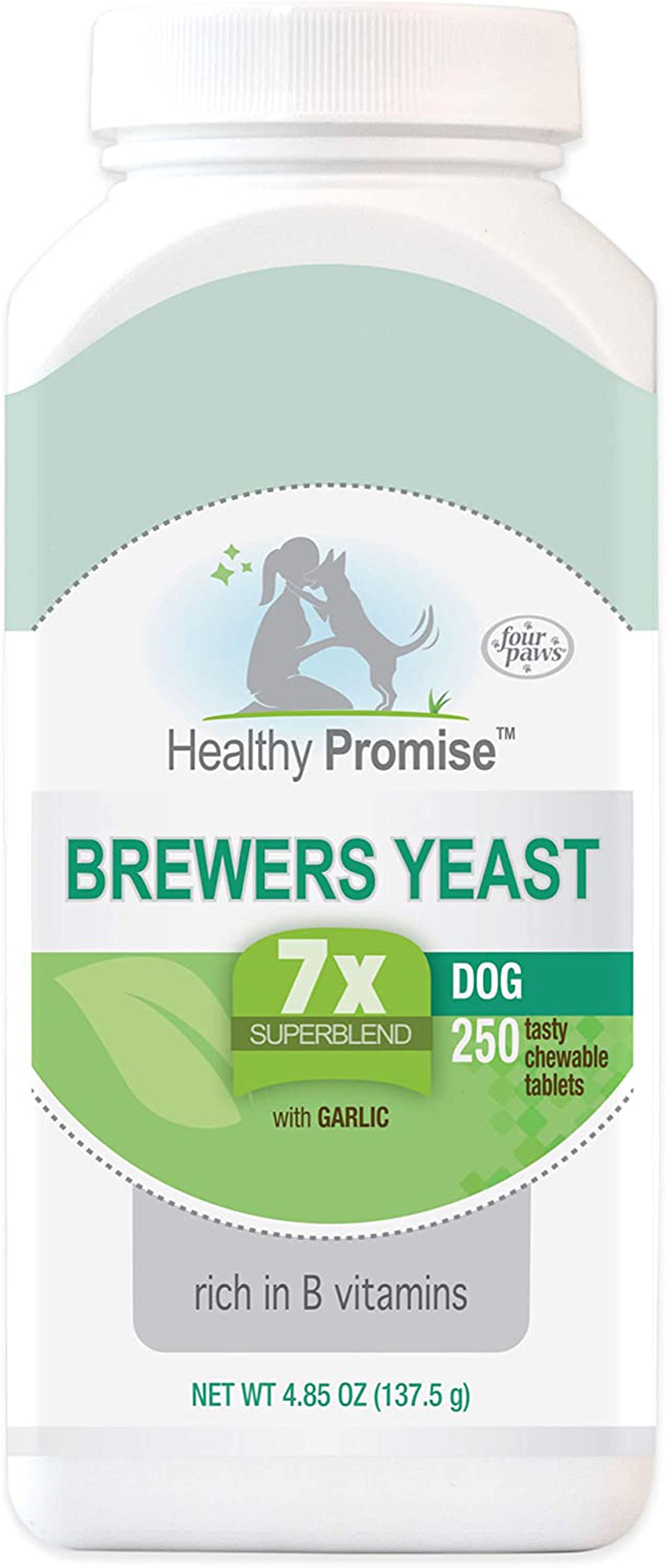 Four Paws Healthy Promise Brewers Yeast for Dogs 1ea/4.85 oz 250 ct