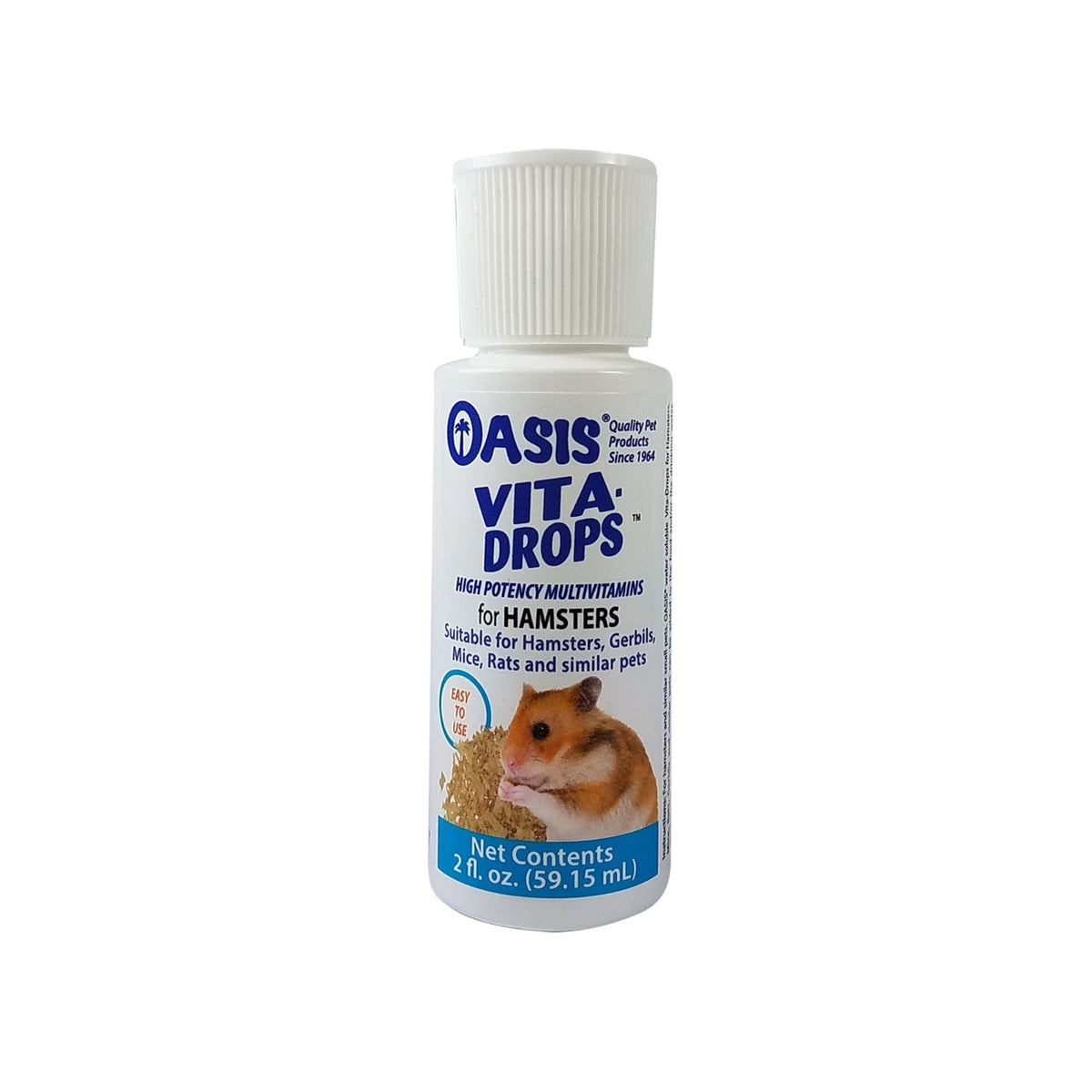 Oasis Vita-Drops High Potential Daily Multivitamin for Hamsters & Pocket Pets 1ea/2 floz.
