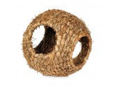 Prevue Pet Products Grass Ball Hideaway for Small Animals Natural 9 in Large