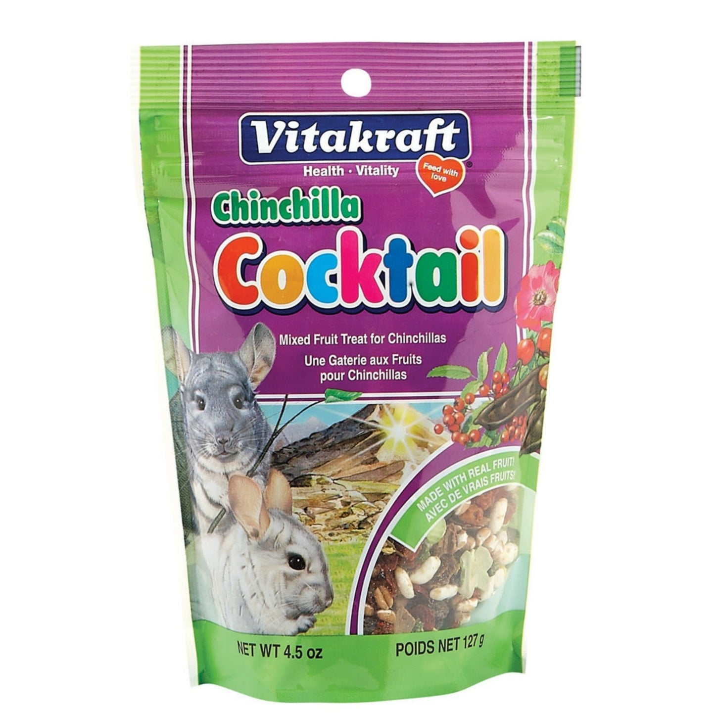 Vitakraft Chinchilla Cocktail Treat 1ea/4.5oz.