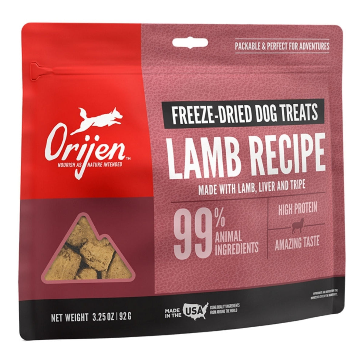 Orijen Dog Freeze-Dried Lamb Treat 3.25oz.