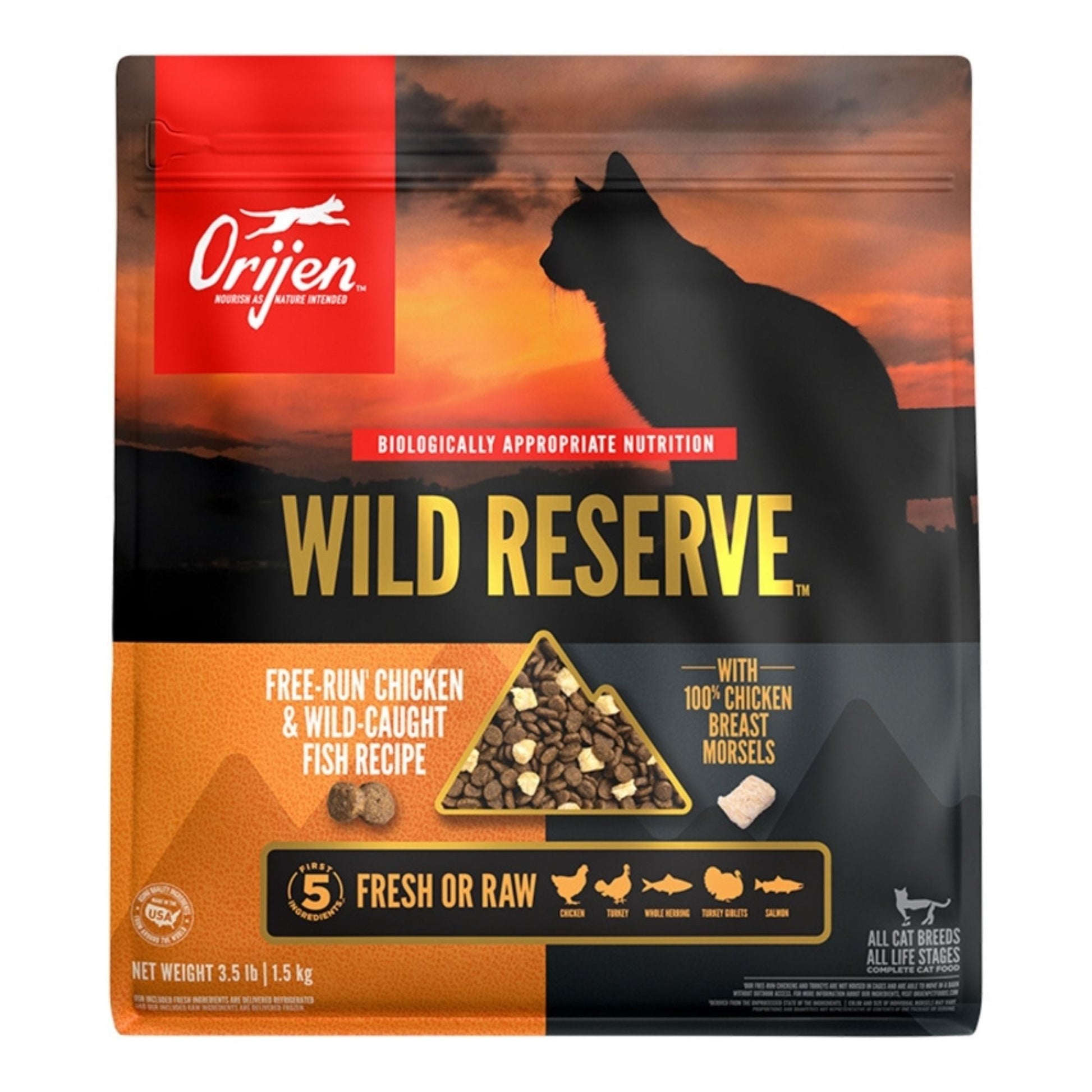 Orijen Cat Grain Free Wild Reserve Chicken 3.5Lbs