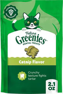 Greenies FELINE GREENIES Catnip Flavored Dental Treats
