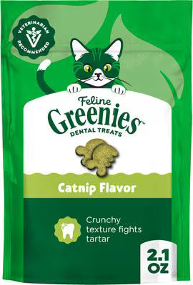 Greenies FELINE GREENIES Catnip Flavored Dental Treats