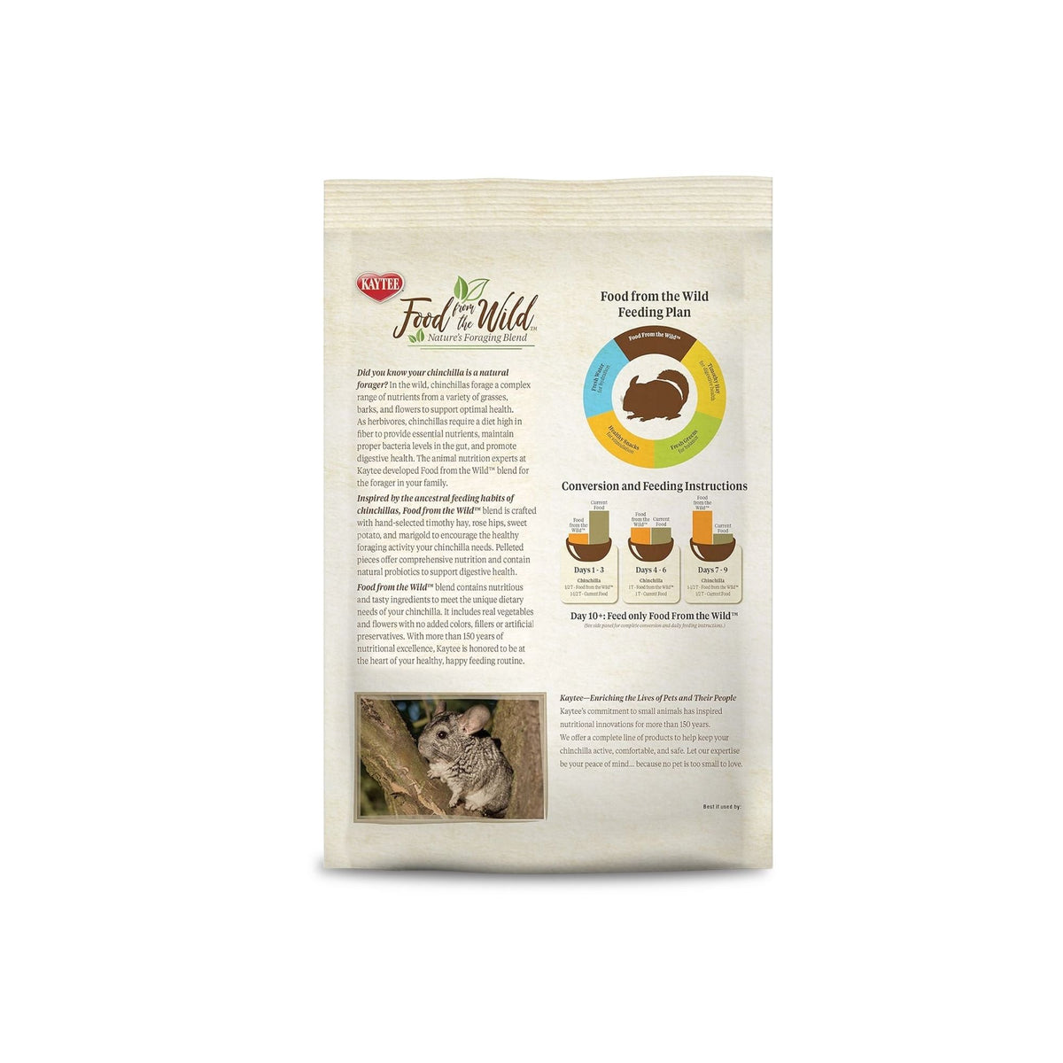 Kaytee Food from the Wild Chinchilla 1ea/3 lb