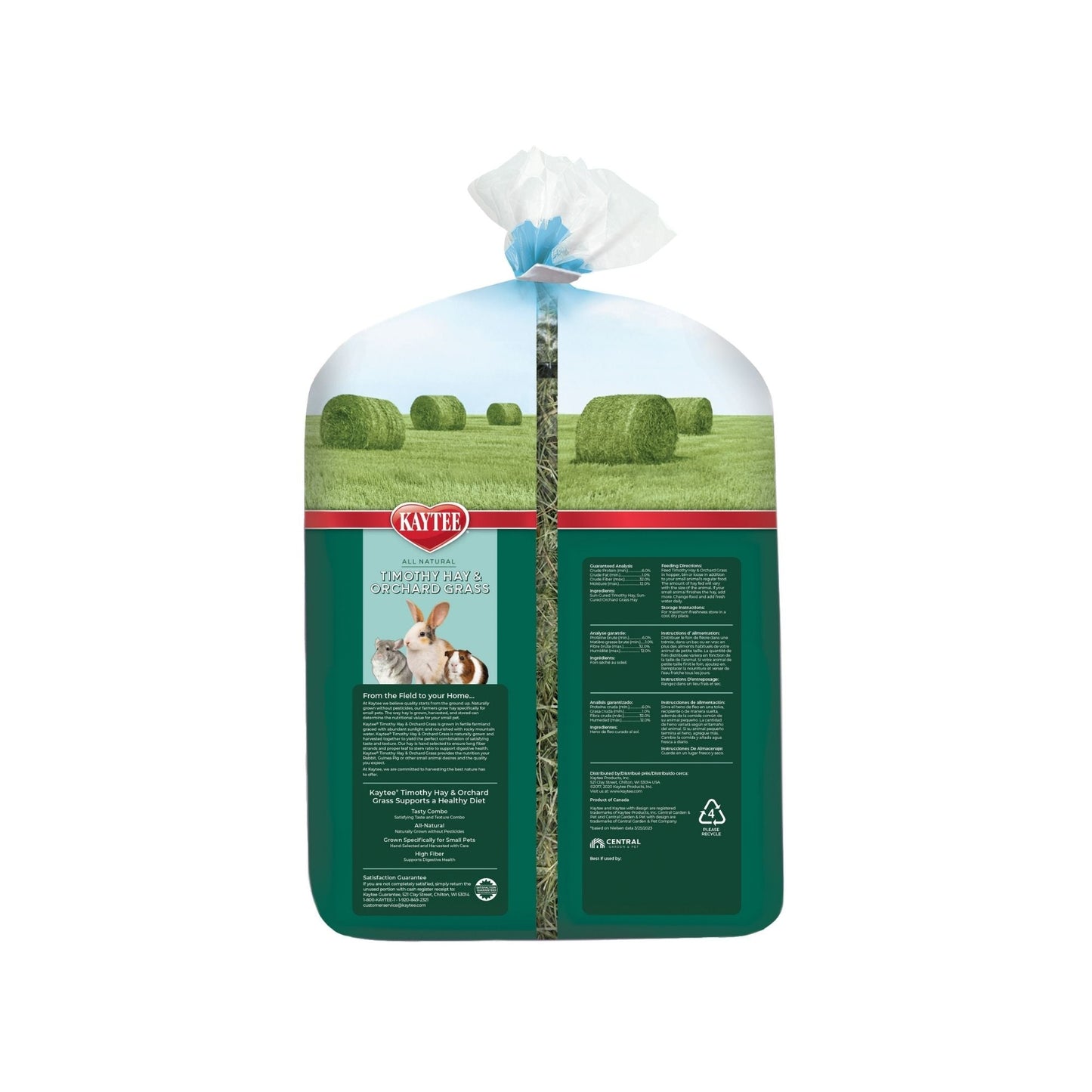 Kaytee Timothy Hay & Orchard Grass 1ea/48oz.