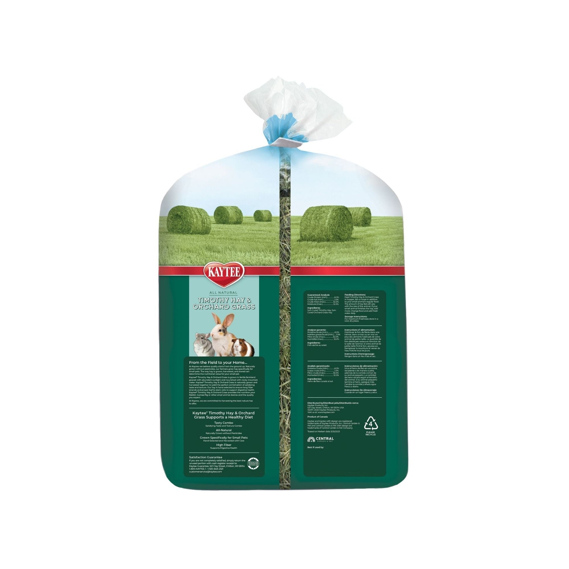 Kaytee Timothy Hay & Orchard Grass 1ea/48oz.