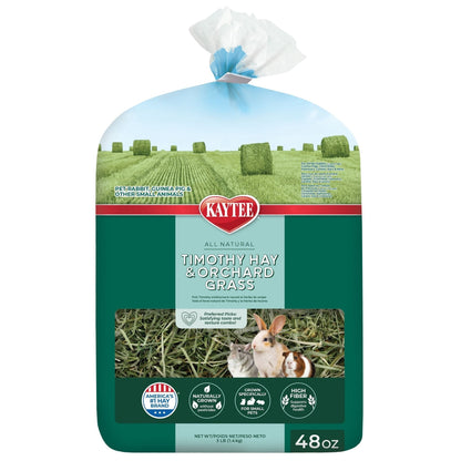 Kaytee Timothy Hay & Orchard Grass 1ea/48oz.