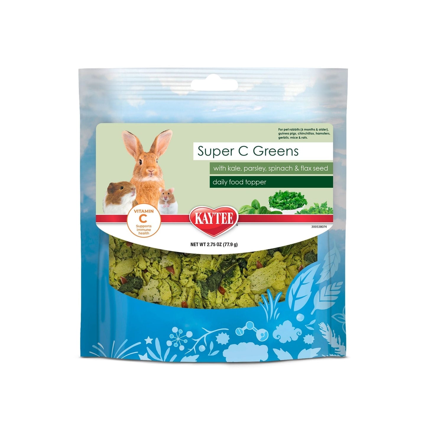 Kaytee Super C Greens 6ea/2.75oz.