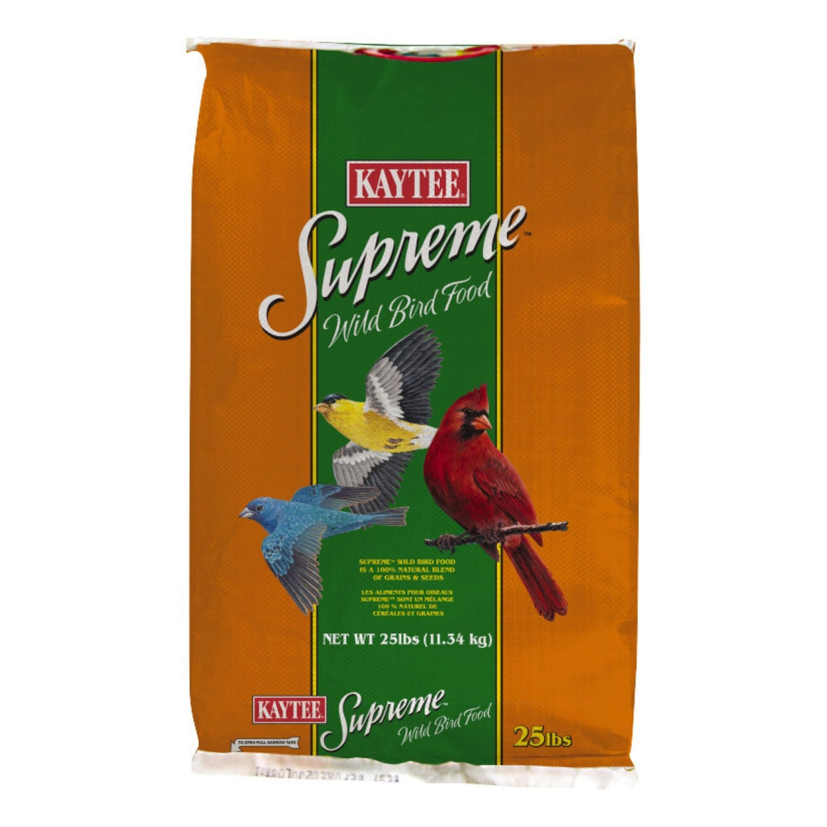 Kaytee Supreme Wild Bird Food 1ea/25 lb