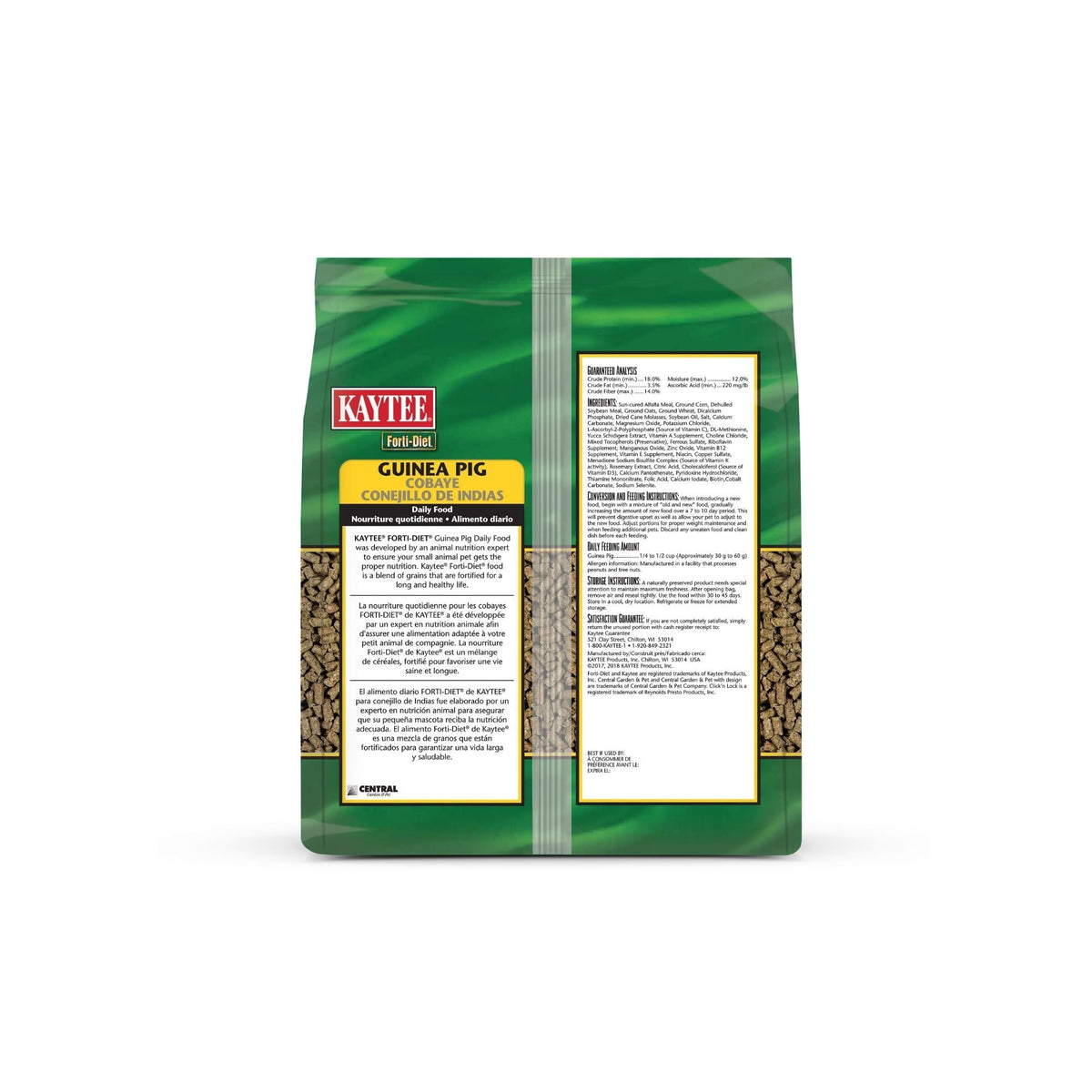 Kaytee Forti Diet Guinea Pig Food 1ea/5 lb