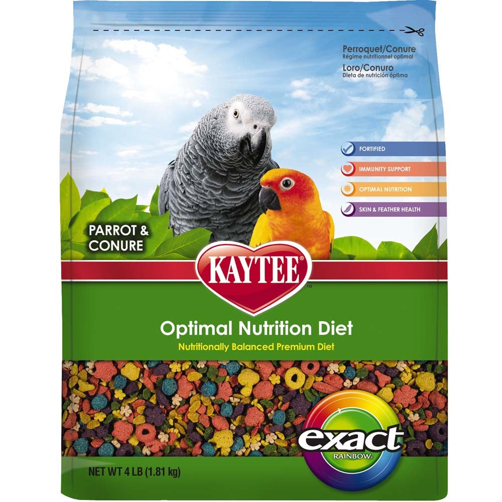 Kaytee Exact Rainbow Parrot  Conure 1ea/4 lb