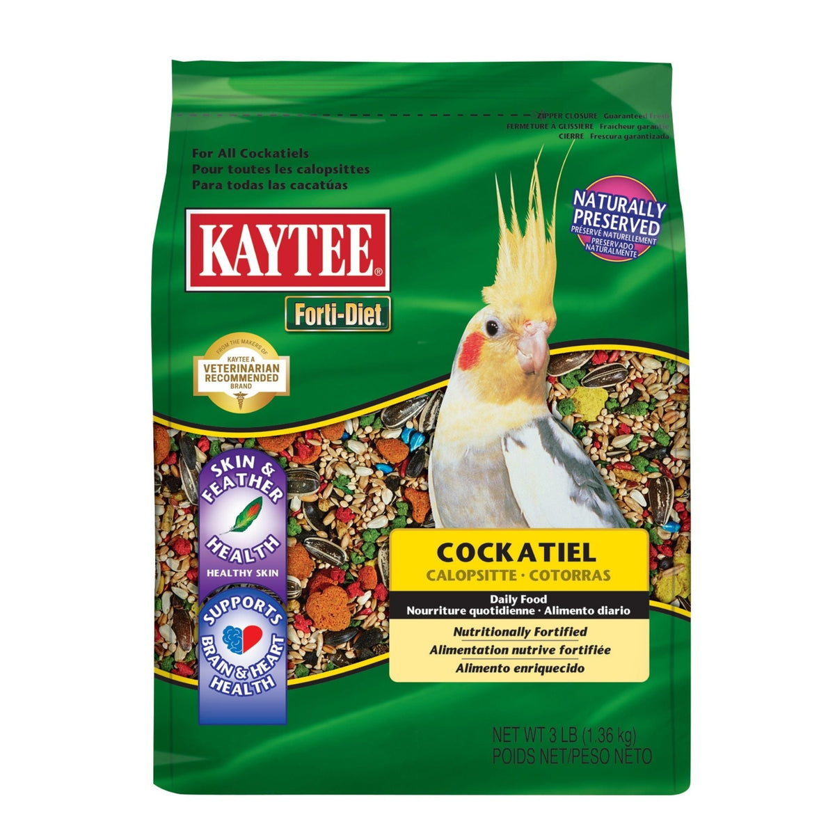 Kaytee Cockatiel Food 1ea/3 lb