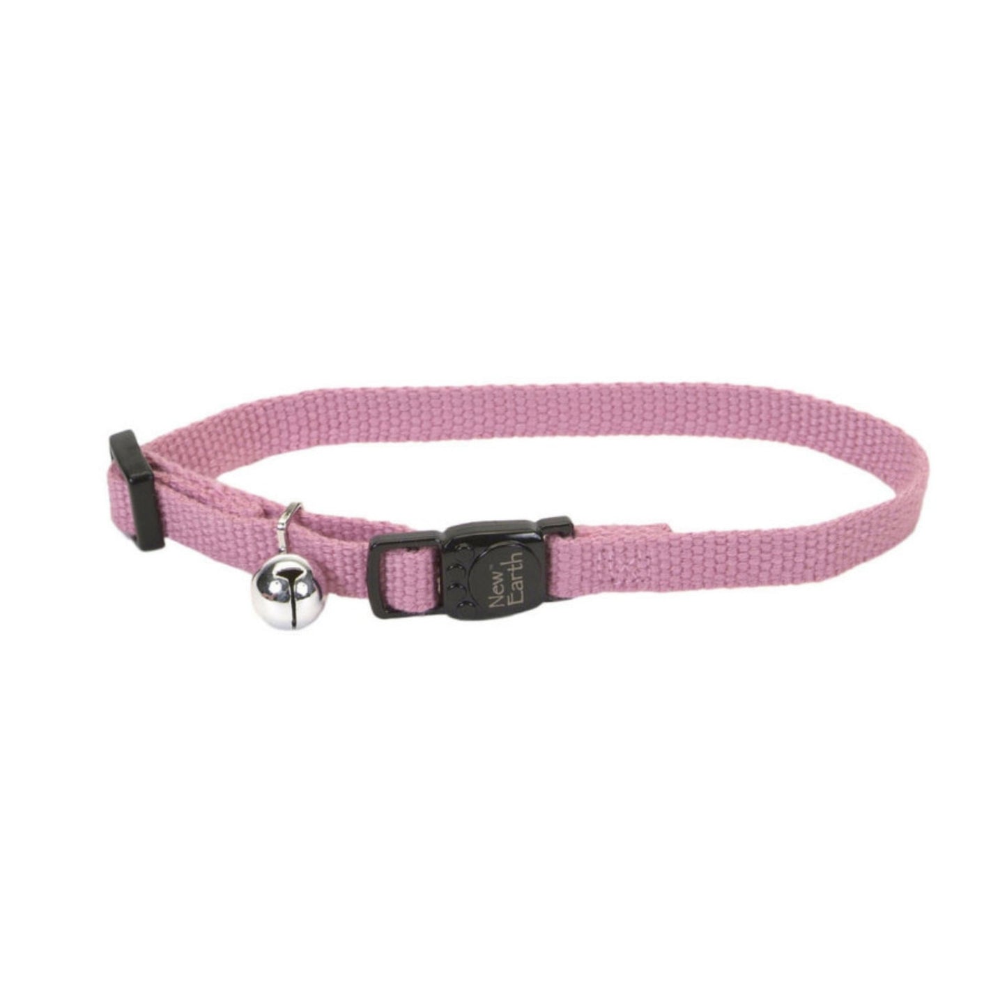 Coastal New earth Soy Adjustable Breakaway Cat Collar Rose 3/8X8-12In
