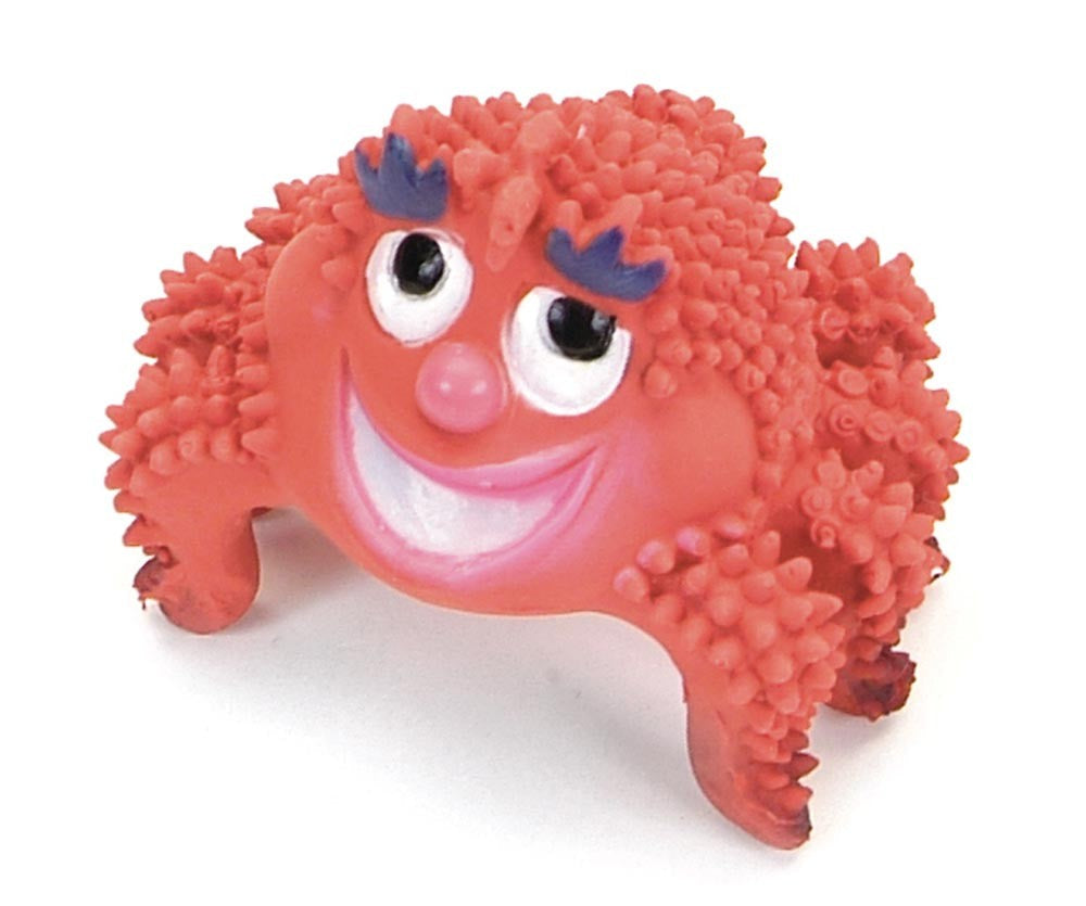 Coastal Rascals Latex Crab Dog Toy 3in