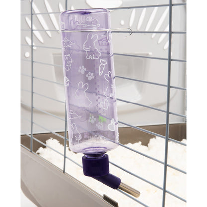 Lixit Clear Water Bottle for Small Animals Clear, Green 1ea/16oz.