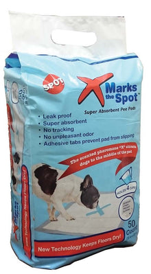 Ethical X Marks The Spot Puppy Training Pads 22X22 50ct