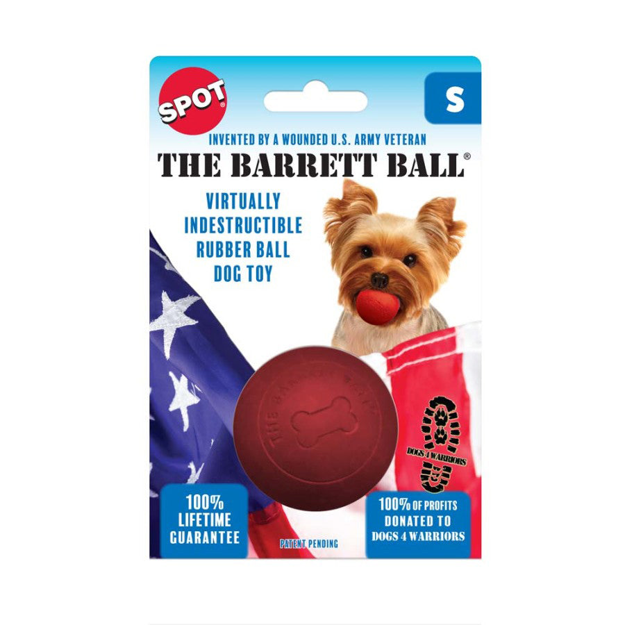 Spot Barrett Ball Dog Toy 2.5in