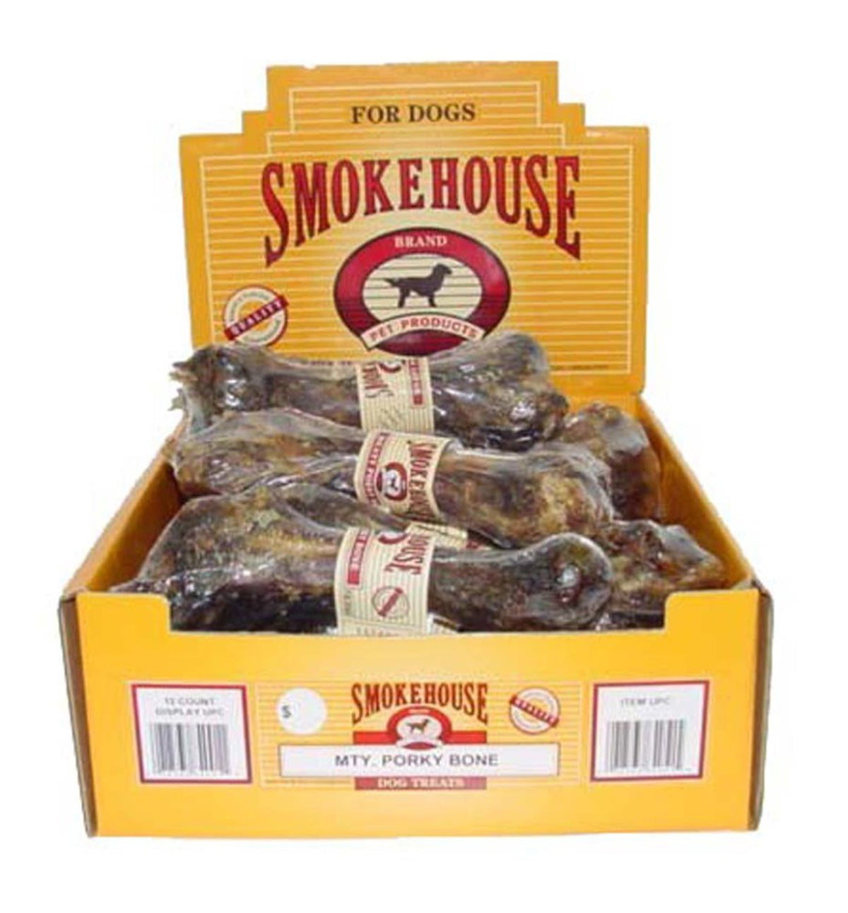 Smokehouse USA Made Porky Bone 12ct