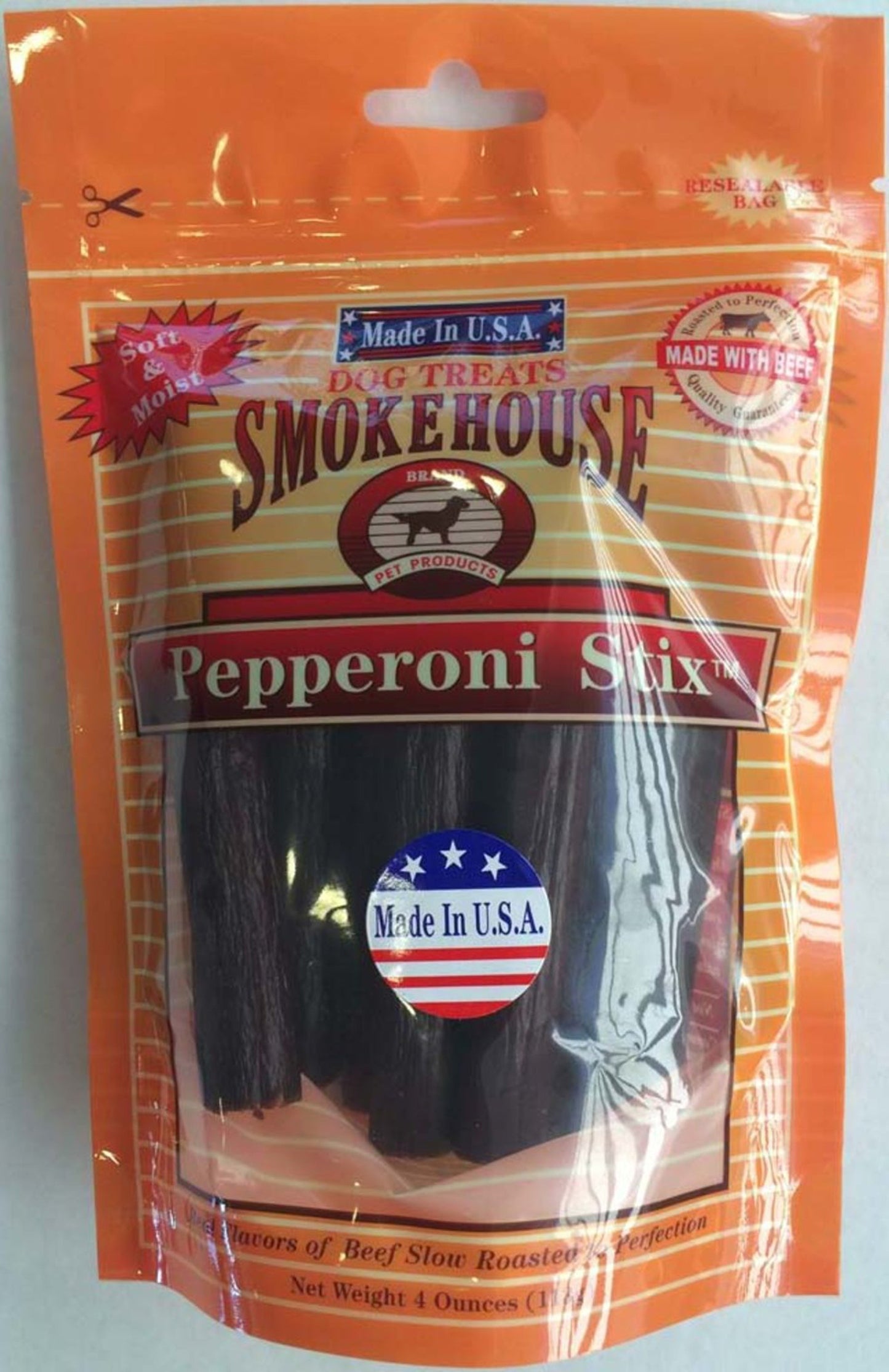 Smokehouse USA Made Pepperoni Stix 4oz