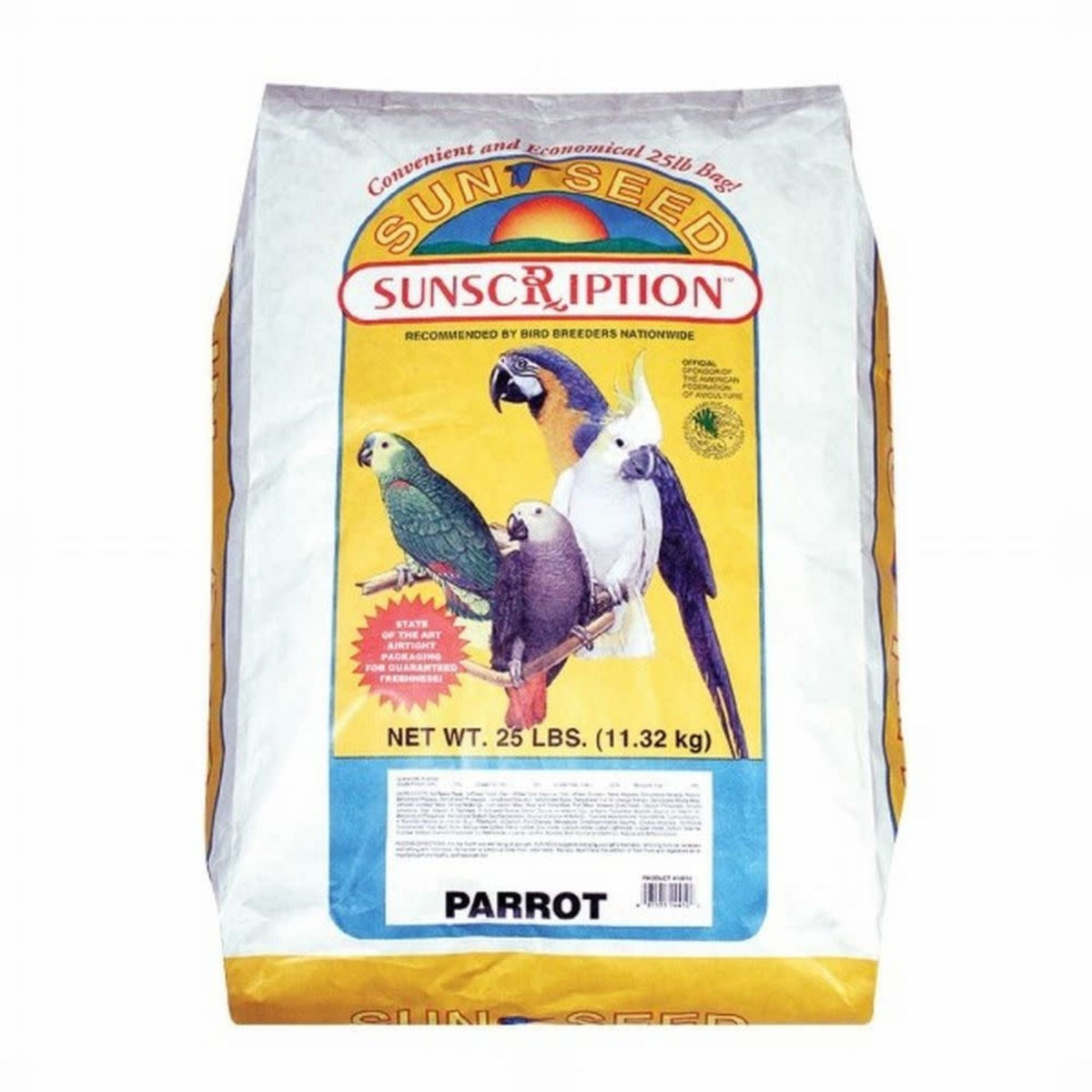 Sun Seed Economy Mix Parrot Food 1ea/25 lb