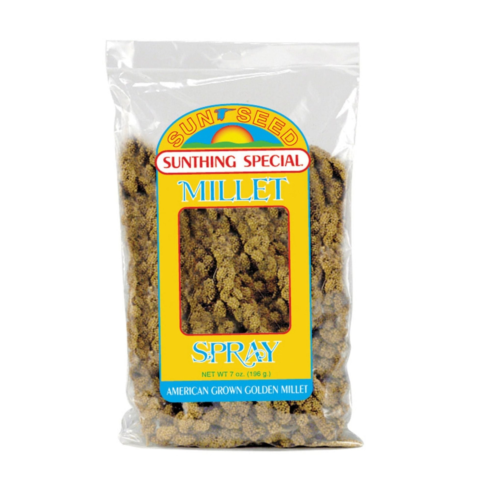 Sun Seed Golden Millet Spray Natural Bird Treat 1ea/7oz.